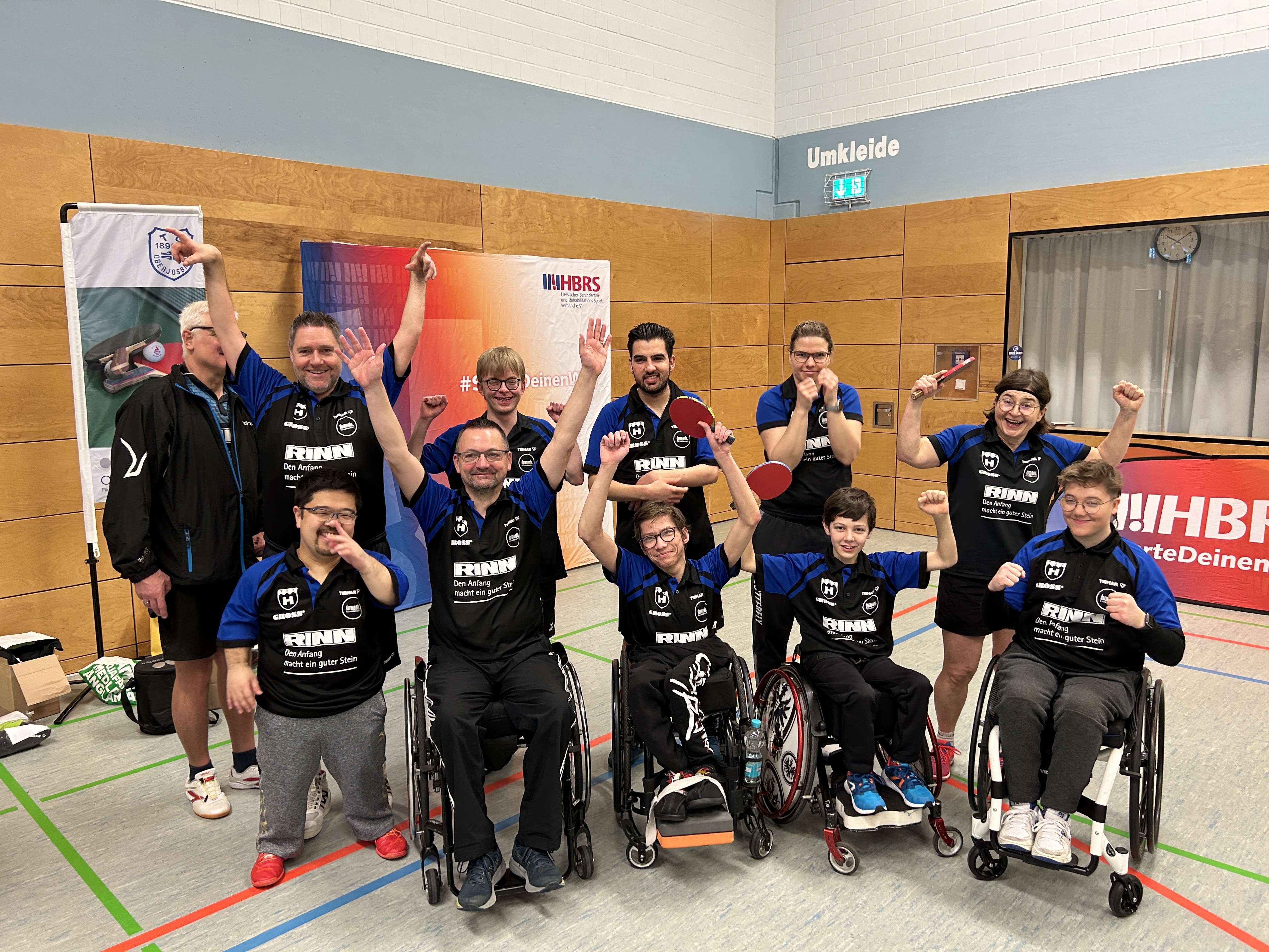 Teamfoto TSF Heuchelheim Para-sport