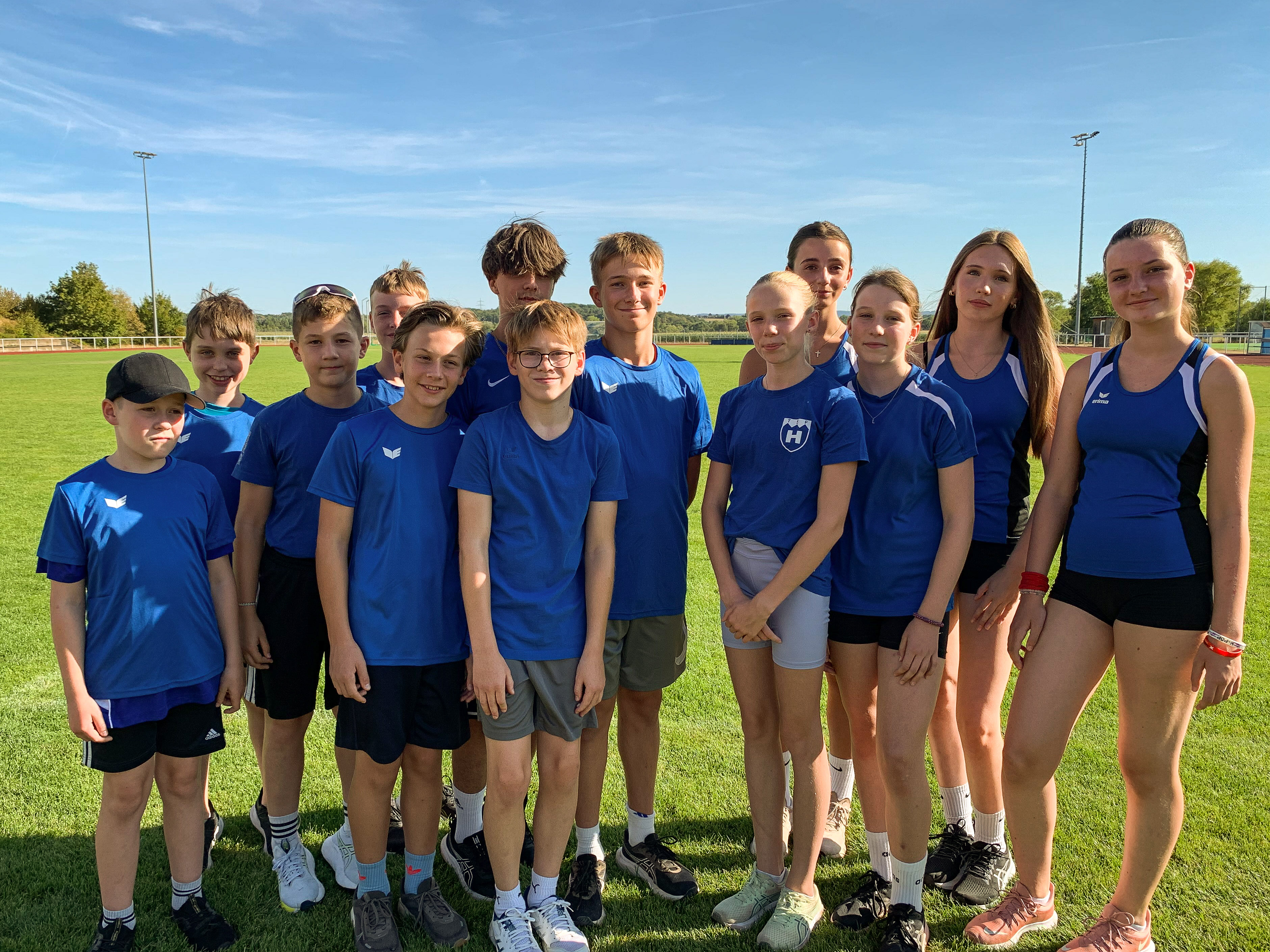Teamfoto Leichtatheltik U14